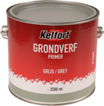 Afbeeldingen van Kelfort Grondverf - 2500ml - grijs 