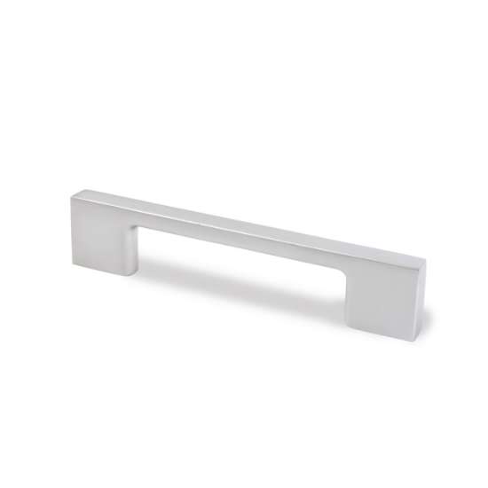 Afbeeldingen van Hettich Greep Belluno, boorafstand 96, L 130 mm, B 9 mm, H 28 mm, Mat verchroomd