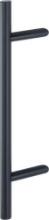 Afbeeldingen van Hoppe T-greep E5012 -  400/300mm Ø30mm - mat zwart