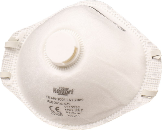 Afbeeldingen van Kelfort Fijnstofmasker - FFP1 - Met Ventiel 