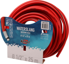 Afbeeldingen van Kelfort waterslang - 25meter 1/2" - rood No Torsion