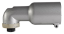 Afbeeldingen van Makita Neusstuk Haaks 1/4 Inw. 135183-8