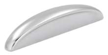 Afbeeldingen van Siro Meubelgreep metaal - boorafstand 64mm/L 90mm/H 18mm/B 14mm chroom glanzend 
