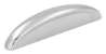 Afbeeldingen van Siro Meubelgreep metaal - boorafstand 64mm/L 90mm/H 18mm/B 14mm chroom glanzend 