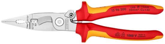 Afbeeldingen van KNIPEX Elektro installatietang