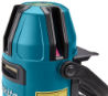 Afbeeldingen van Makita Kruislijnlaser 2V1H - Groen 12V - Zonder accu's en lader in doos