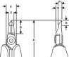 Afbeeldingen van Bahco RX 8149 Voorsnijtang RX-reeks - 139mm