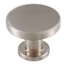 Afbeeldingen van Siro Meubelknop metaal - L 30mm/H 23mm/B 30mm RVS effect 