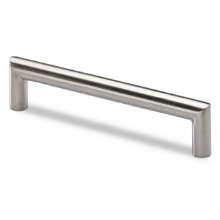 Afbeeldingen van Hettich Greep Narona, boorafstand 128, L 140 mm, H 30 mm, ø 12 mm, roestvrij staal geborsteld