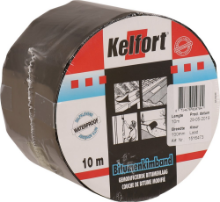 Afbeeldingen van Kelfort Bitumenkimband - 100mm x 10 meter - loodkleur  Op=Op