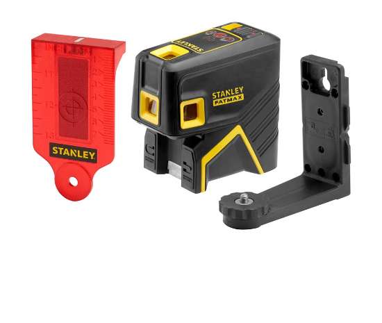 Afbeeldingen van Stanley vijfpuntslaser FatMax - 30 meter bereik - rode stralen