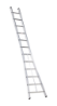 Afbeeldingen van Aluminium ladder - 1-delige enkele ladder
