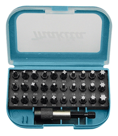 Afbeeldingen van Makita Schroefbitset 31-Delig P-73374