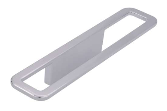 Afbeeldingen van Siro Meubelgreep metaal - boorafstand 64mm/L 166mm/H 27mm/B 36mm chroom glanzend 