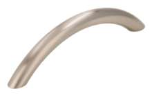 Afbeeldingen van Siro Meubelgreep metaal - boorafstand 96mm/L 108mm/H 27mm/B 9mm RVS effect 