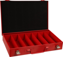 Afbeeldingen van Kelfort Assortimentskist - 330x234x47mm - voor speedboren rood Leeg 