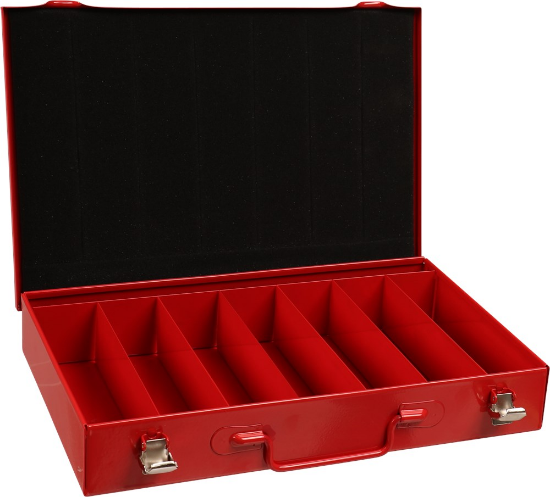 Afbeeldingen van Kelfort Assortimentskist - 330x234x47mm - voor speedboren rood Leeg 