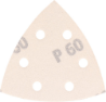 Afbeeldingen van Kelfort schuurvel delta 96mm wit 10st.