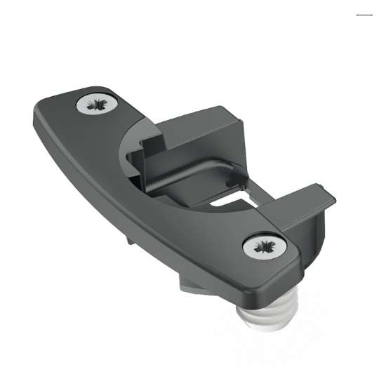 Afbeeldingen van Hettich Selekta Pot TB 32, 45 x 9,5 mm, voor schroefbevestiging, zwart