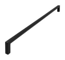 Afbeeldingen van Siro Meubelgreep metaal - boorafstand 320mm/L 328mm/H 28mm/B 8mm mat zwart 