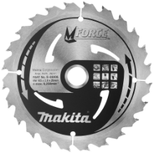 Afbeeldingen van Makita Zaagb Mforce 165X20X2,0 24T15G B-08006