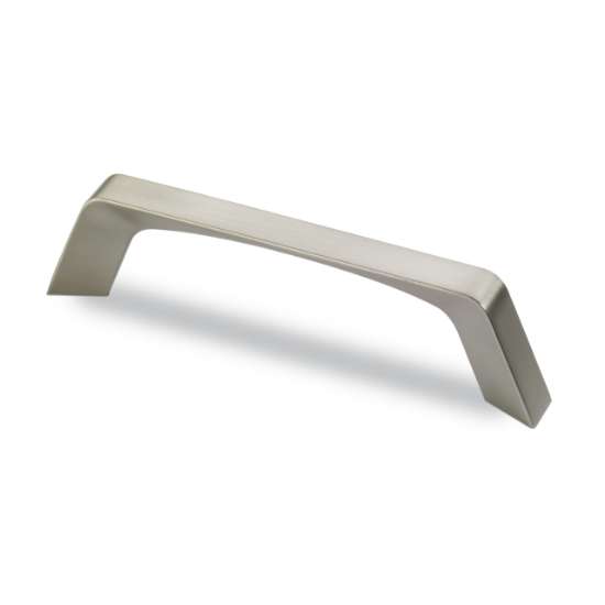 Afbeeldingen van Hettich Greep Veronia, boorafstand 128, L 144 mm, B 14 mm, H 30 mm, roestvrij staal finish geborsteld