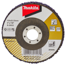 Afbeeldingen van Makita Reinigingsschijf B-29022 - Ø125mm - paars 