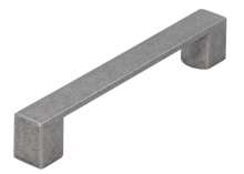 Afbeeldingen van Siro Meubelgreep metaal - boorafstand 128mm/L 162mm/H 27mm/B 20mm antiek ijzer 
