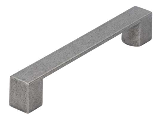 Afbeeldingen van Siro Meubelgreep metaal - boorafstand 128mm/L 162mm/H 27mm/B 20mm antiek ijzer 