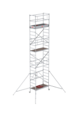 Afbeeldingen van Vouw-/Rolsteiger - Aluminium