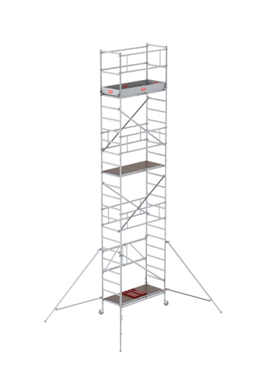 Afbeeldingen van Vouw-/Rolsteiger - Aluminium