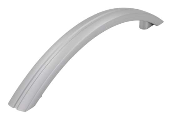 Afbeeldingen van Siro Meubelgreep kunststof - boorafstand 128mm/L 167mm/H 32mm/B 16mm - aluminium 