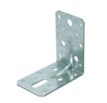 Afbeeldingen van GB Hoekanker met ril 90x90 60x2,5 Zink-Magnesium