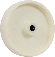 Afbeeldingen van Kelfort Wiel - Ø200mm (400kg) - Pvc met Rollager wit 