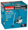 Afbeeldingen van Makita stofzuiger VC007GLZ01 - 2x40V Max XGT 2x2.5Ah accu - Inclusief snellader in Mbox