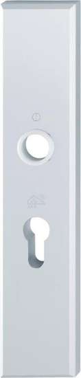 Afbeeldingen van Hoppe Inbraakwerend aluminium schild 2235 - PC55 - F1