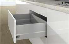 Afbeeldingen van Frontlade Set met TopSide H218/94 L500 Zilver
