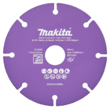 Afbeeldingen van Makita Doorslijps. diam 115x1,3mm met B-53687