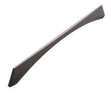 Afbeeldingen van Siro Meubelgreep metaal - boorafstand 320mm/L 345mm/H 31mm/B 12mm zwart chroom glanzend 