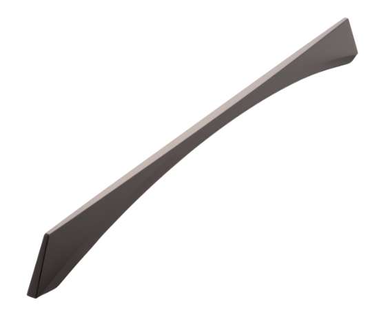 Afbeeldingen van Siro Meubelgreep metaal - boorafstand 320mm/L 345mm/H 31mm/B 12mm zwart chroom glanzend 