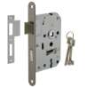 Afbeeldingen van INTERSTEEL Woningbouw klavier dag- en nachtslot 55 mm rvs geborsteld 9542