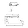 Afbeeldingen van INTERSTEEL WC-rolhouder met pin stop rvs geborsteld 7625