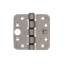 Afbeeldingen van Axa Veiligheids glijlagerscharnier - 3mm 89x89 - Rondhoek
