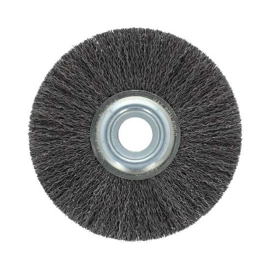 Afbeeldingen van Flexovit Roterende staaldraadborstel - Ø125x22x20mm draaddikte 0.3mm