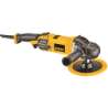 Afbeeldingen van DeWalt haakse polijstmachine DWP849X-QS - Ø180mm 1250 Watt - inclusief Velcro steunzool en polijstvacht