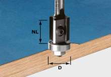 Afbeeldingen van Festool Keermes-kantenfrees HW HW S8 D19/20WM Z2