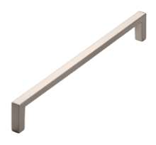 Afbeeldingen van Siro Meubelgreep metaal - boorafstand 192mm/L 200mm/H 28mm/B 8mm RVS effect 