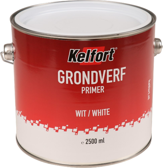 Afbeeldingen van Kelfort Grondverf - 2500ml - wit 