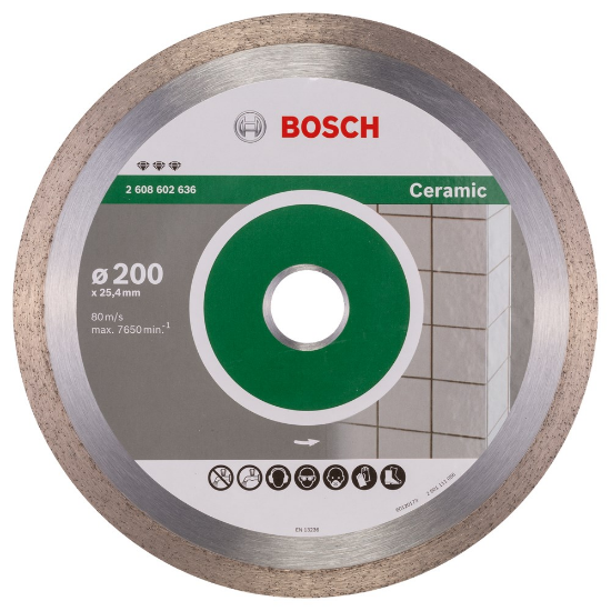 Afbeeldingen van Bosch Diamantdoorslijpschijf Best for Ceramic