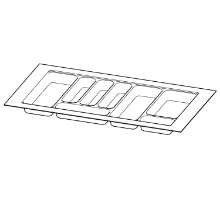 Afbeeldingen van Hettich OrgaTray 440, antraciet, 380 - 440 / 701 - 800